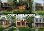design frame house, tiny house, small house, cabin house, container house
